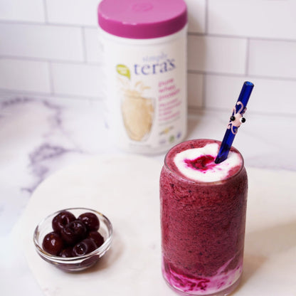 simply tera's Pure Whey Protein Powder - Grass Fed Vanilla Whey Protein Powder, Clean, Made Without Artificial Sweeteners, Non-GMO, Kosher, rBGH-Free, Soy-Free - 24 Oz - Maple Wellness Supplements