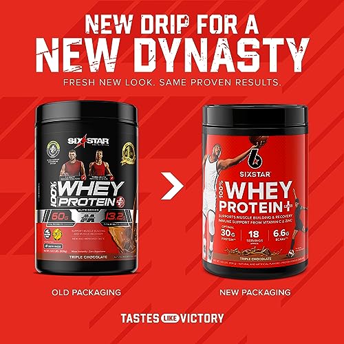 Six Star Elite Series 100% Whey Protein Plus Triple Chocolate 1.8lbs US - Maple Wellness Supplements