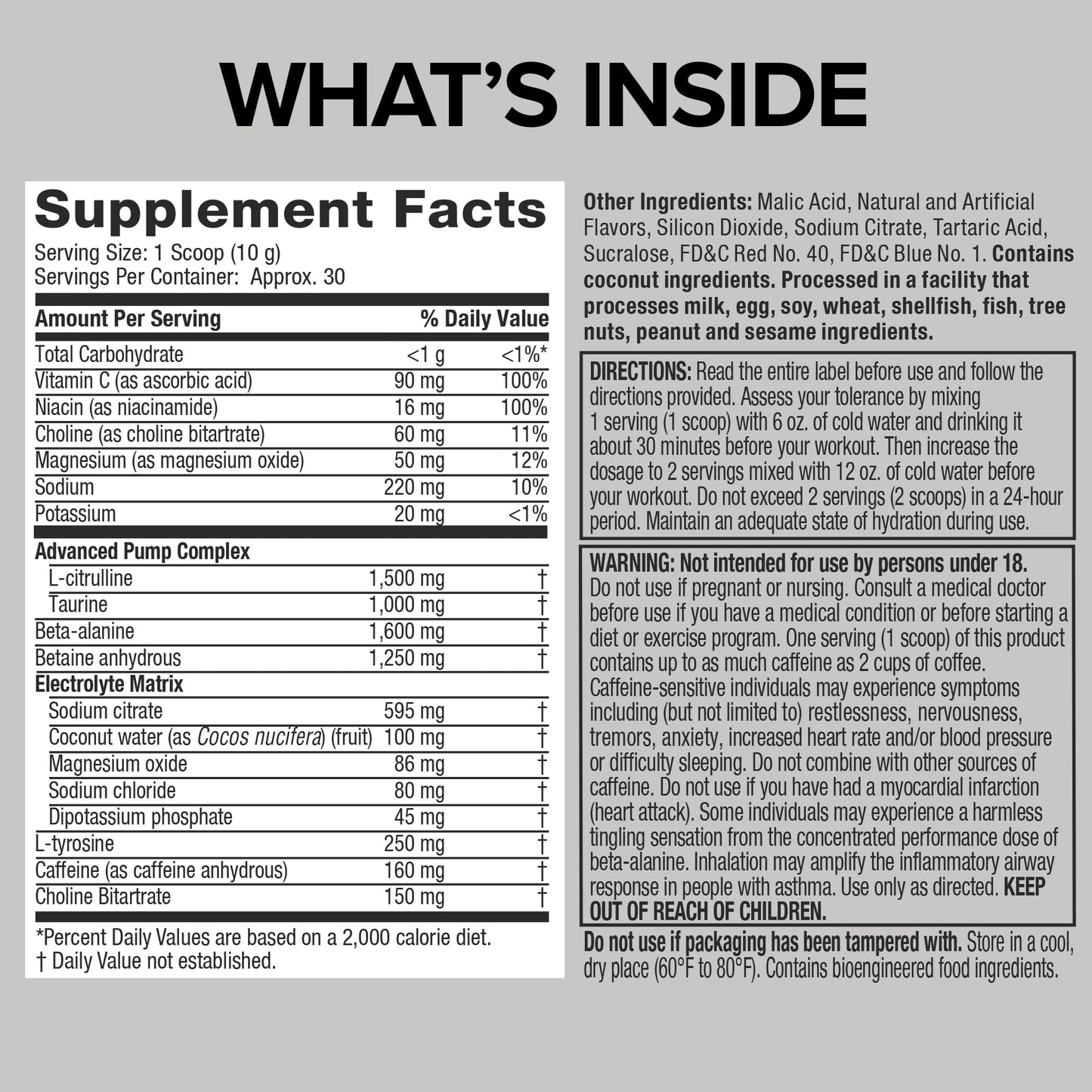 Six Star Pre-Workout Explosion, Grape (30 Servings) - Preworkout Energy Powder Supplement for Men & Women - Workout Drink Mix with L-Tyrosine & Beta Alanine - Maple Wellness Supplements