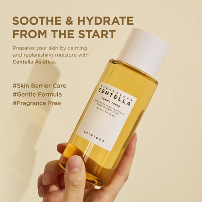 SKIN1004 Centella Toning Toner 7.10 fl.oz, 210ml, Korean Face Toner with Madagascar Centella Asiatica & Hyaluronic Acid for Hydrating - Maple Wellness Supplements