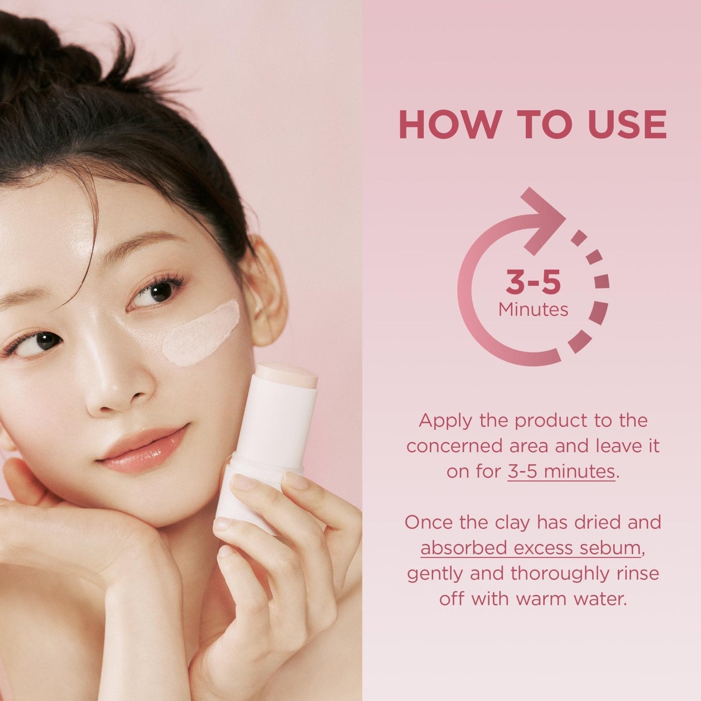 SKIN1004 Poremizing Quick Clay Stick Mask, Face Mask Skincare for Pore Minimizing, Facial Clay Mask with Centella, Pore Minimizer for Sebum Control - Maple Wellness Supplements