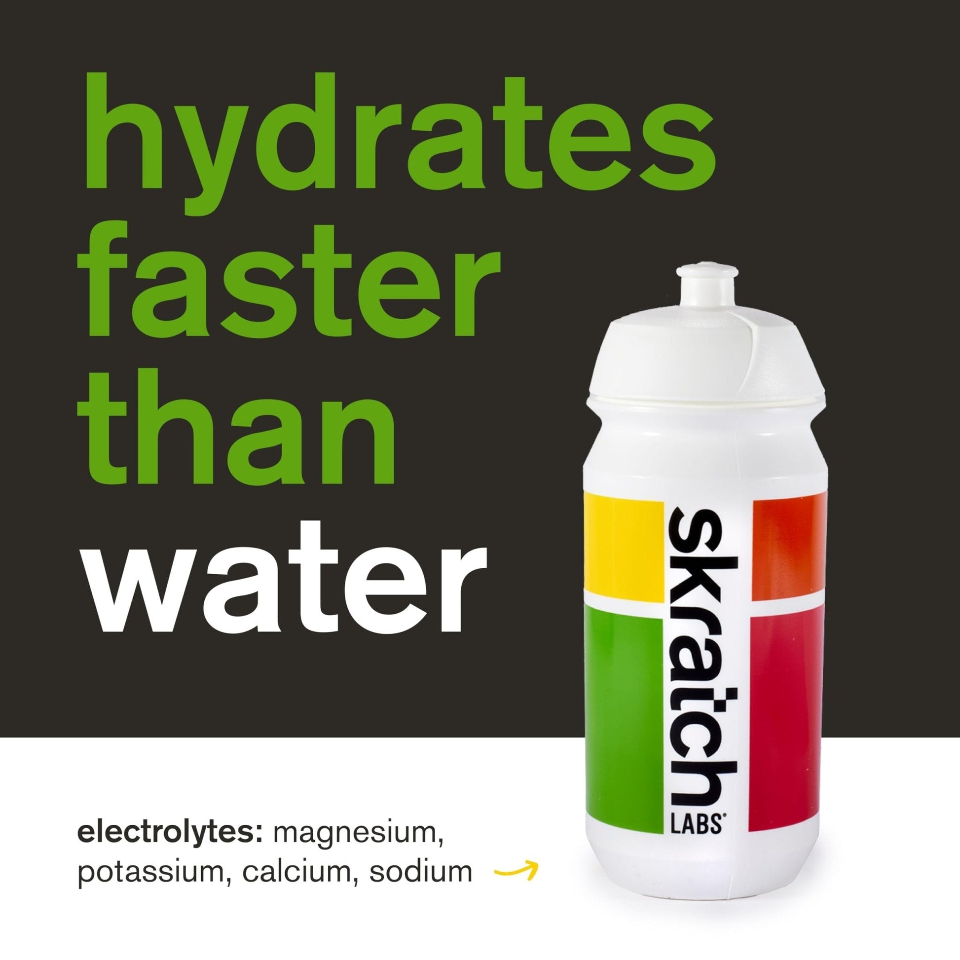 Skratch Labs Hydration Sports Drink Mix – Real‑Fruit Electrolyte Powder for Fast Hydration & Endurance | Lemon & Lime | 20 Servings | Vegan, Non‑GMO, Clean Ingredients - Maple Wellness Supplements