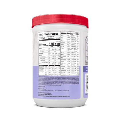 SlimFast Meal Replacement Smoothie Mix, 24 Servings, High Protein, Vanilla Cream, 20g - Maple Wellness Supplements