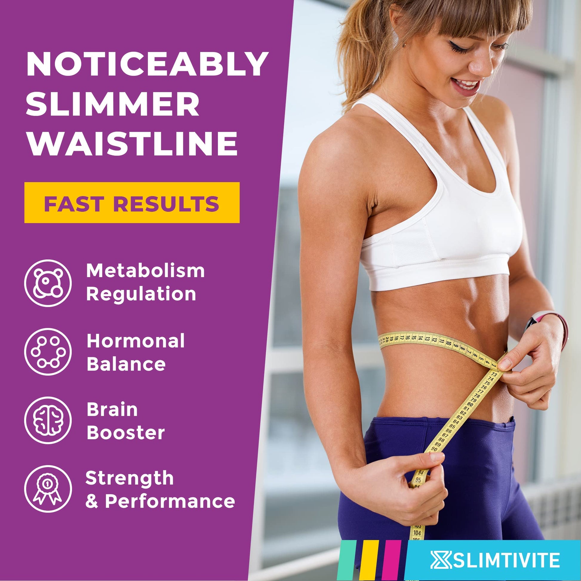 Slimtivite Weight Loss Drops - Diet Fat Effective Appetite Suppressant & Metabolism - Maple Wellness Supplements