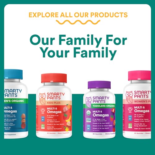 SmartyPants Prenatal Multivitamin Gummies with Omega 3 DHA/EPA, Methylfolate, Biotin, Vitamins D3, C, B12, B6, A, K, and Zinc, Gluten Free, Clean Label - Maple Wellness Supplements