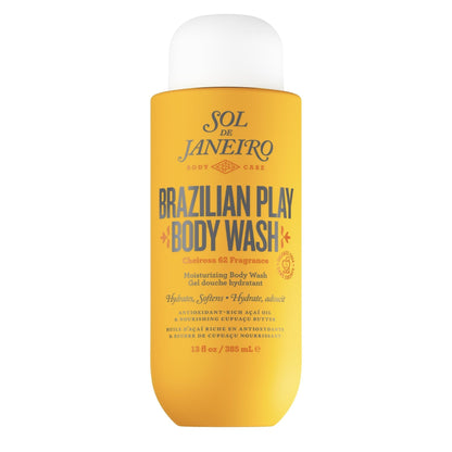 Sol de Janeiro Brazilian Play Moisturizing Shower Cream Gel Body Wash 385mL/13.0 fl oz. - Maple Wellness Supplements