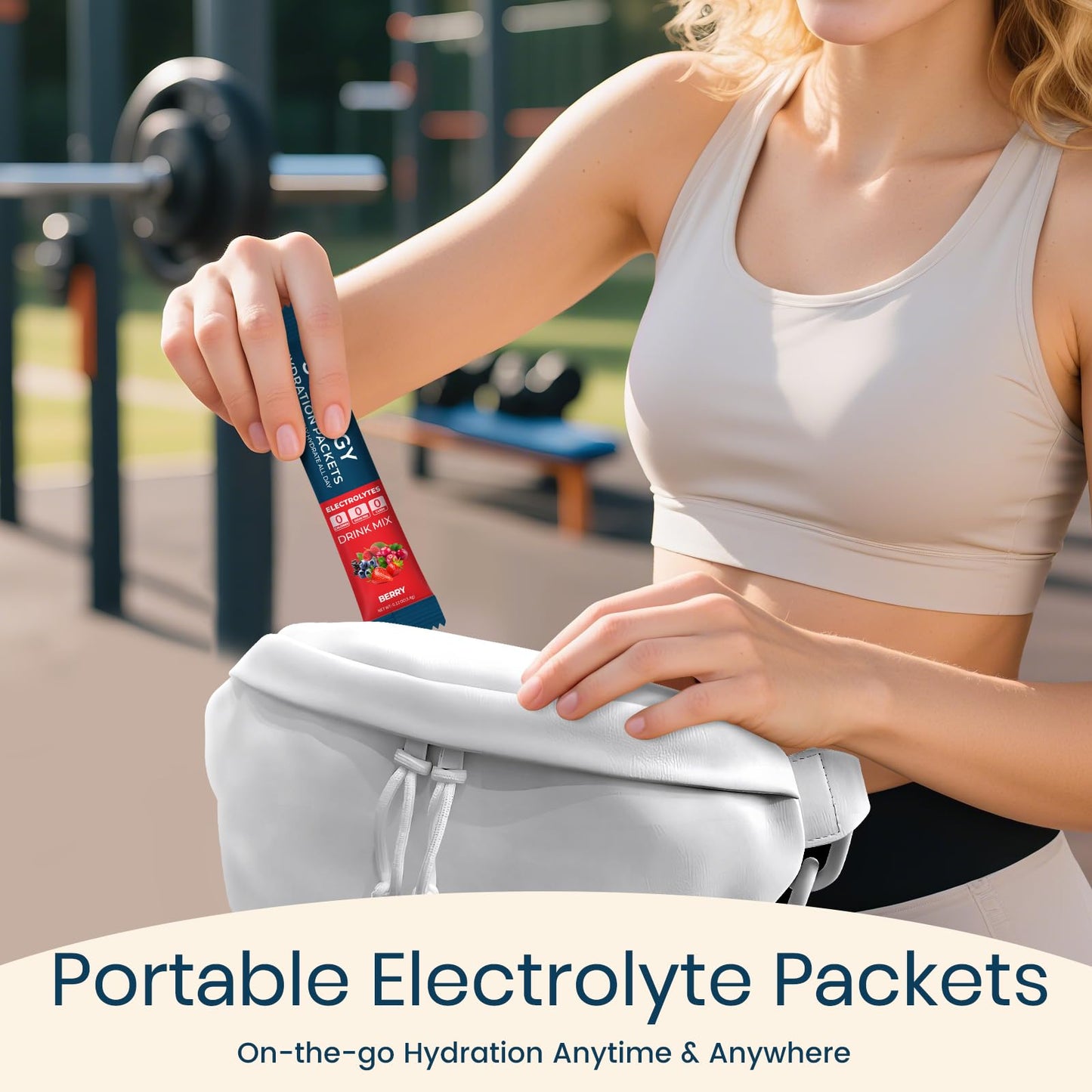 Sooergy Electrolytes Powder Packets Sugar Free Hydration Packets, 7 Flavors Liquid Daily IV Electrolyte Drink Mixes for Rehydration - Maple Wellness Supplements