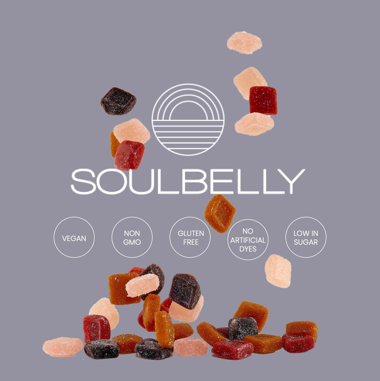 SOULBELLY Super Immunity | Remedy Vitamin Gummies for Immune Support | Vegan | Gluten-Free | Non-GMO | 60 Count - Maple Wellness Supplements