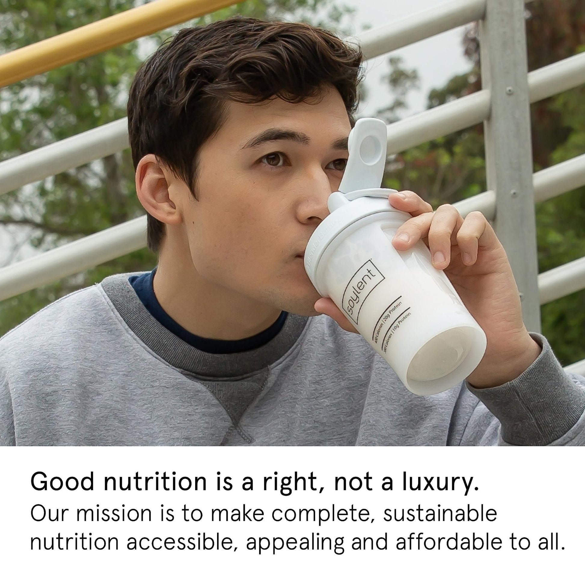 Soylent Complete Nutrition Gluten-Free Vegan Protein Meal Replacement Powder, Original, 36.8 Oz - Maple Wellness Supplements
