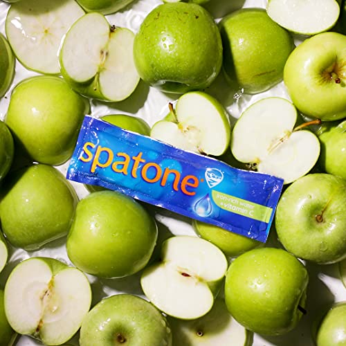 Spatone Natural Liquid Iron Supplement, Apple Flavour With Vitamin C (28 Sachets) - Maple Wellness Supplements
