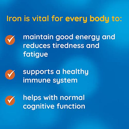 Spatone Natural Liquid Iron Supplement, Apple Flavour With Vitamin C (28 Sachets) - Maple Wellness Supplements