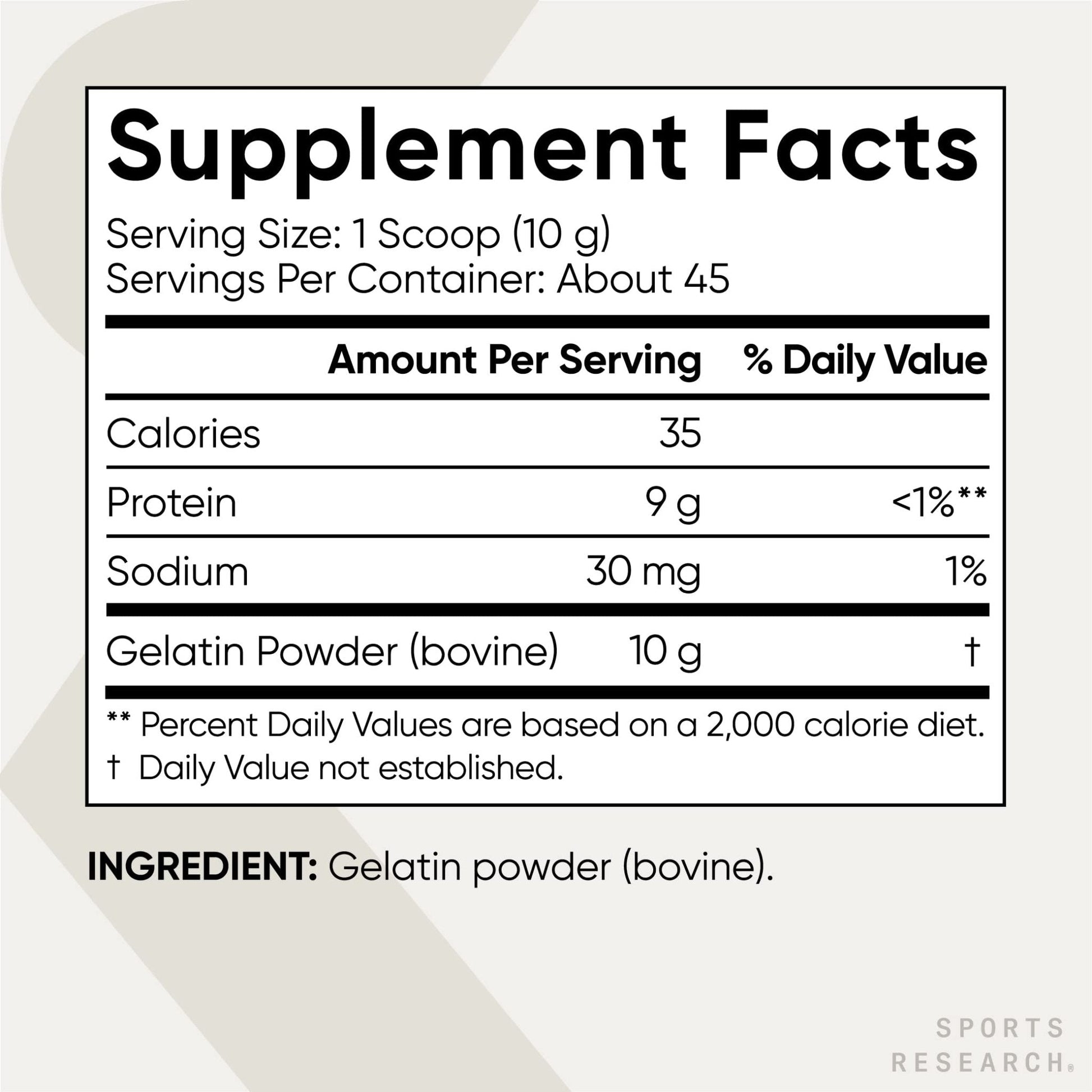 Sports Research Gelatin Collagen Cooking Powder - Sourced from Pasture Raised Cows | Great for Cooking and Baking - Certified Keto Friendly and Non-GMO - Maple Wellness Supplements