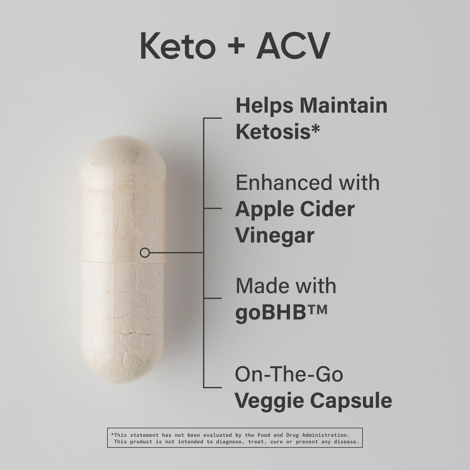 Sports Research® Keto ACV Capsules - Diet Kit System with 500mg of Apple Cider Vinegar - Maple Wellness Supplements