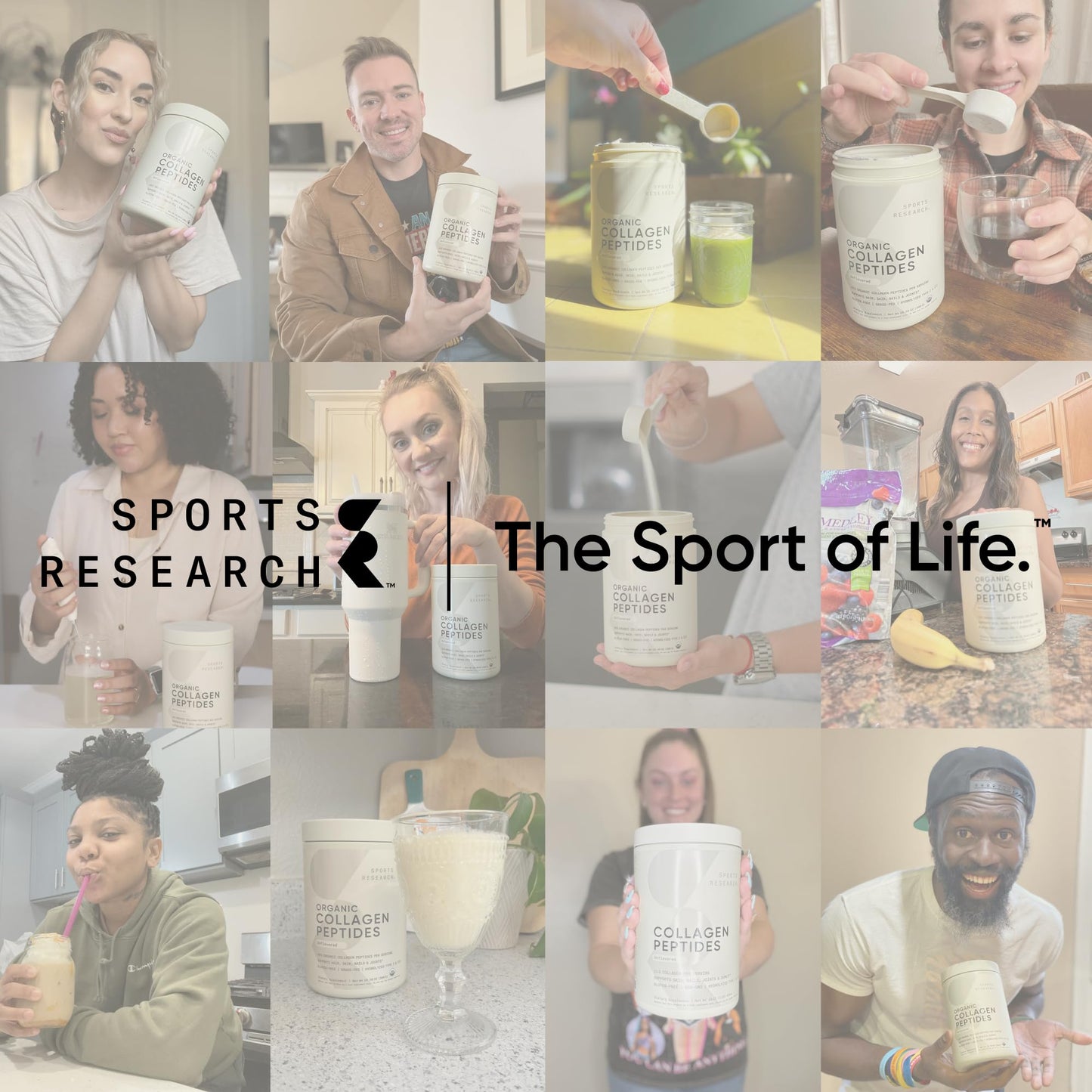 Sports Research Marine Collagen Peptides Powder - Sourced from Wild-Caught Fish, Pescatarian Friendly, Keto Certified & Non-GMO Tested - Maple Wellness Supplements