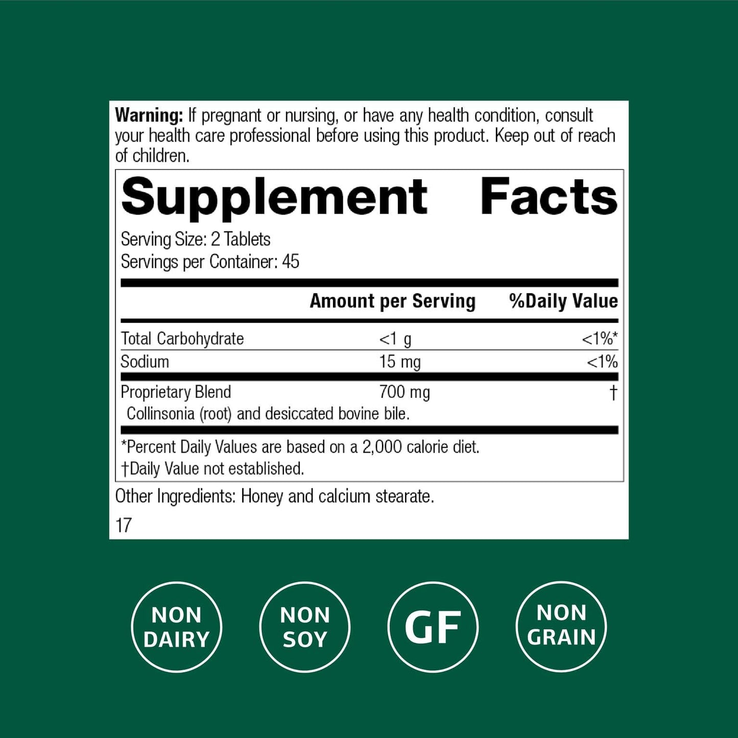 Standard Process Inc. Cholacol - Gallbladder Support Supplement - Fat Digestion Supplement for Digestive Health & Bile Support - Maple Wellness Supplements
