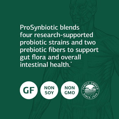 Standard Process ProSynbiotic - Whole Food Bowel, Immune Support, Digestion and Digestive Health with Bifidobacterium, Chicory Root, Lactobacillus Acidophilus, - Maple Wellness Supplements