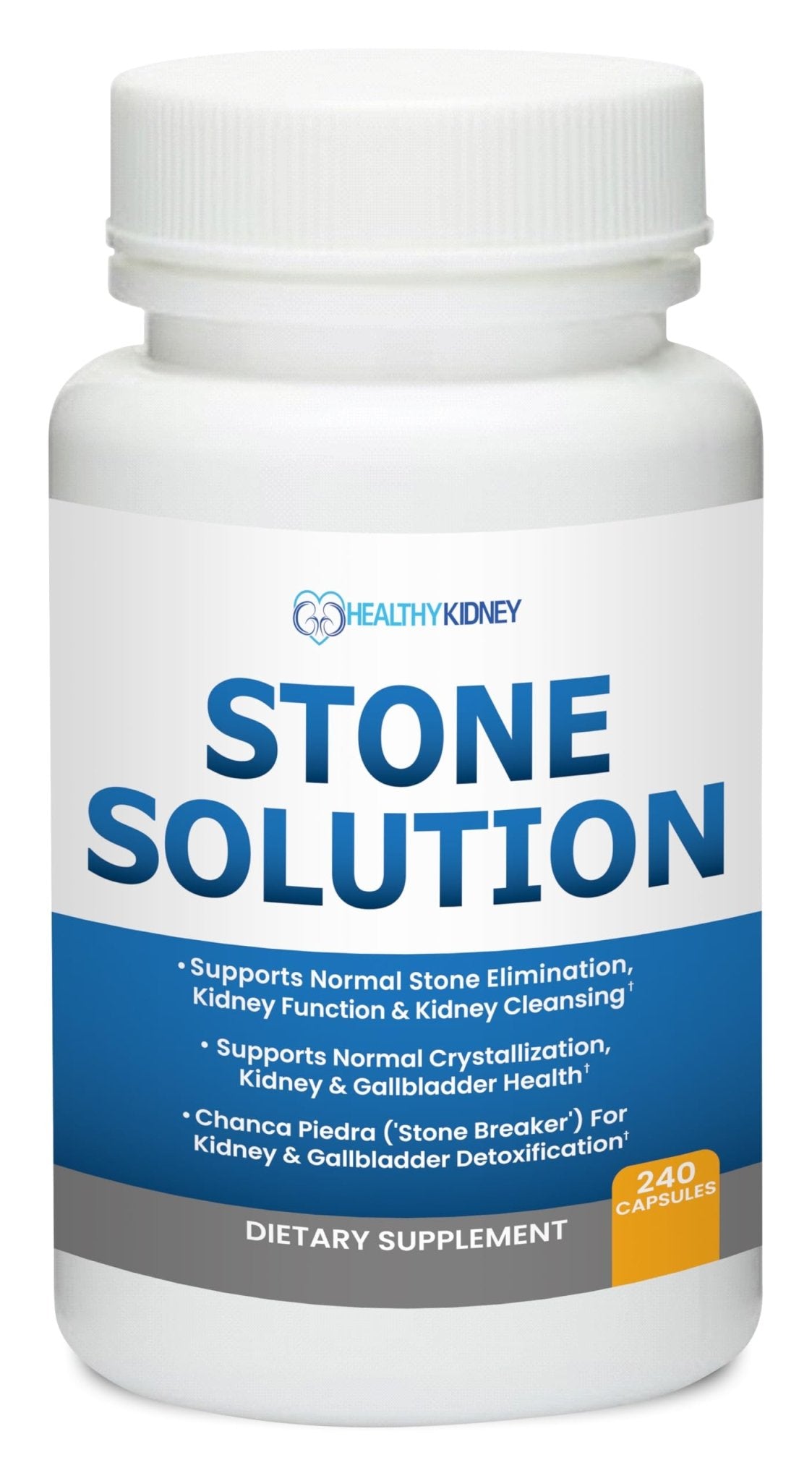 Stone Solution Capsules- Natural Dissolver, Kidney Stone Support & Kidney Cleanser Chanca Piedra Stone Breaker Gallbladder Cleanse, Flush & Stop Recurrence, Stone Relief 60 Servings - Maple Wellness Supplements