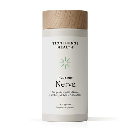 Stonehenge Health Dynamic Nerve Supplement - Supports Nerve Function in Fingers, Toes, Hands, and Feet with Alpha Lipoic Acid ALA, Benfotiamine - Maple Wellness Supplements