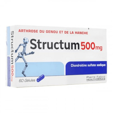 Structum 500mg - 60 Capsules - for Osteoarthritis of the Knee and Hips - Maple Wellness Supplements