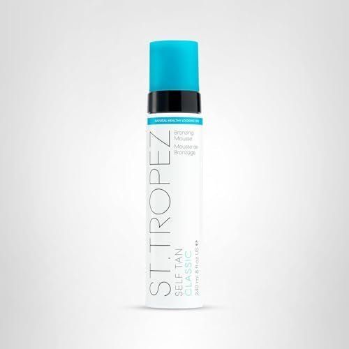 St.Tropez Classic Bronzing Self Tan Mousse for Streak-Free, Golden Tinted, Natural-Looking Tan, 8 Fl Oz - Maple Wellness Supplements