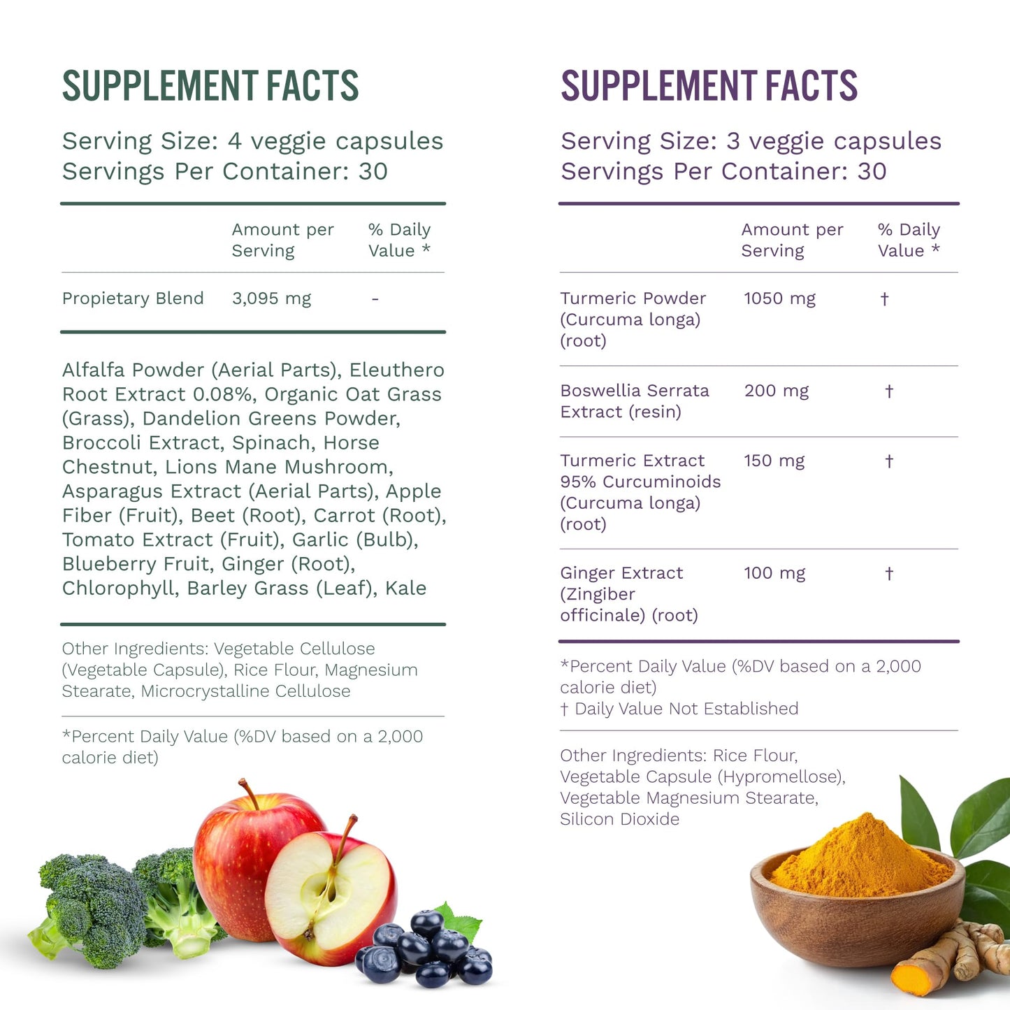 SUBSTANCE. - Ultimate Wellness Bundle | Daily Superfood Nutrition & Joint Support | Greens, Fruits & Veggies + Nature’s Relief | Boost Energy, Mental Clarity & Mobility | Vegan, Non-GMO (30 Servings) - Maple Wellness Supplements