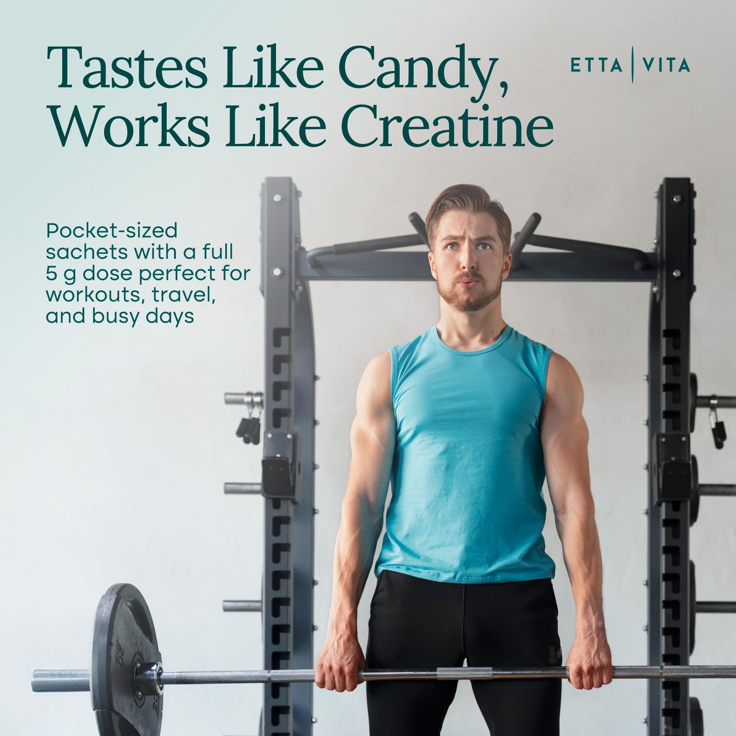 Sugar-Free Creatine Monohydrate Gummies (5g Per Packet) - Potent Creatine Gummies for Men & Women, Supplement for Muscle Support, Cognitive Function - Non-GMO, Gluten-Free, Mucuna Pruriens - Maple Wellness Supplements