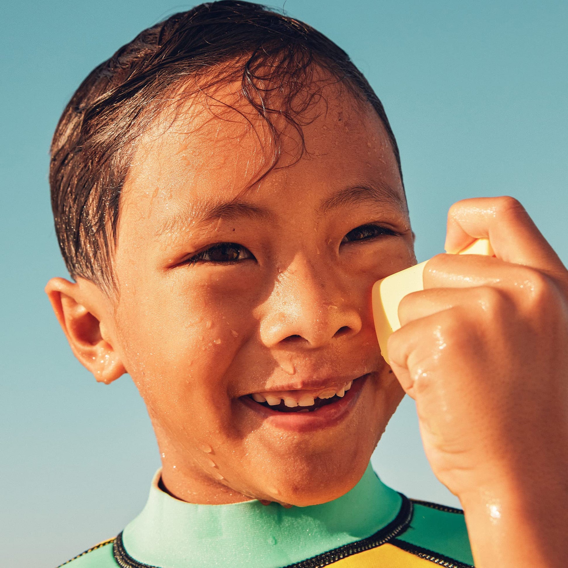 Sun Bum Kids SPF 50 Clear Face Stick Sunscreen - Wet or Dry Skin Application Broad Spectrum Sunscreen with Vitamin E - Maple Wellness Supplements