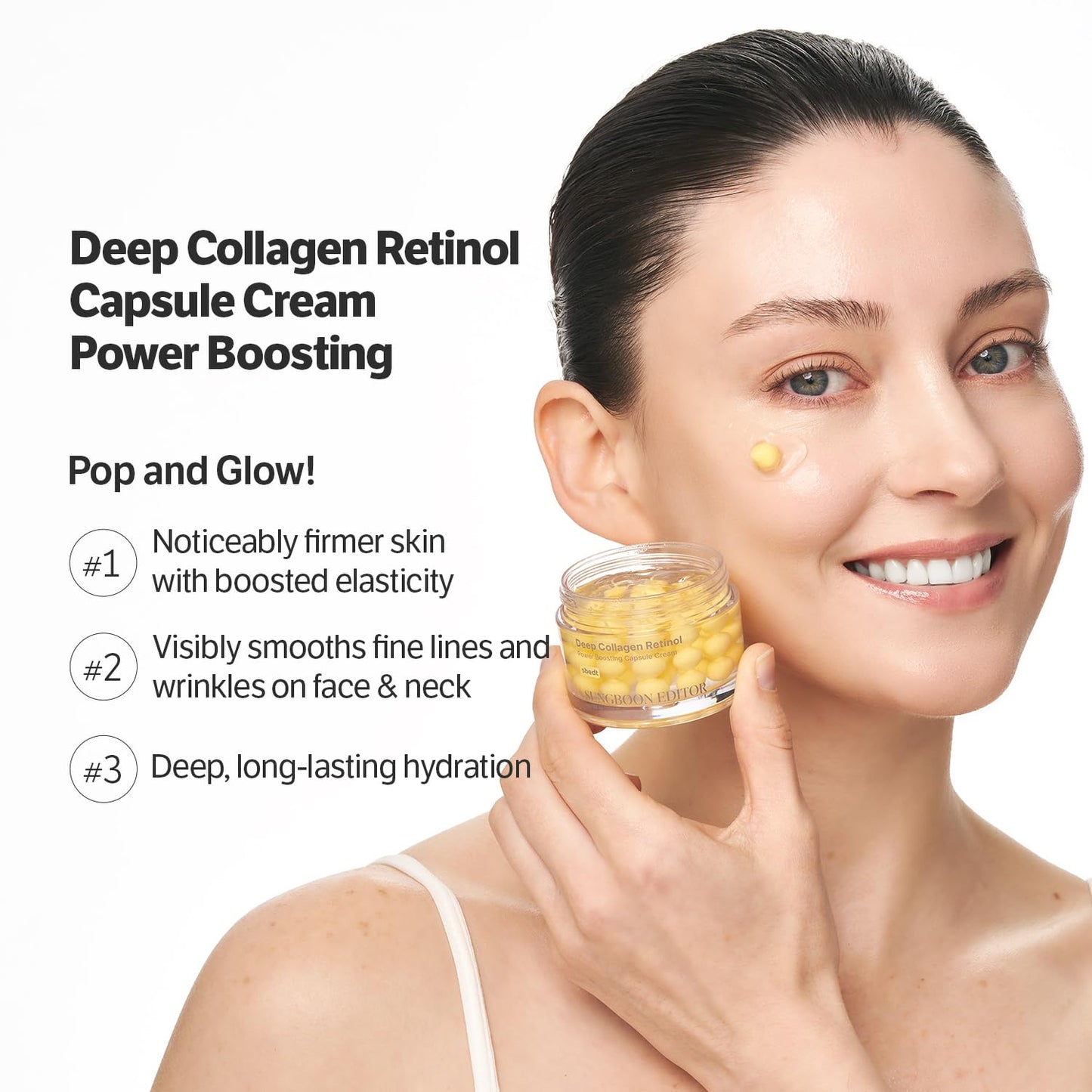 SUNGBOON EDITOR Deep Collagen Retinol Capsule Cream | For Fine Lines and Dry Skin - Maple Wellness Supplements