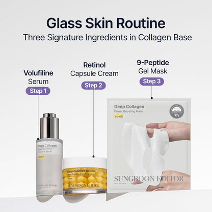 SUNGBOON EDITOR Deep Collagen Serum | 5% Volufiline + 58% Low Molecular Collagen - Maple Wellness Supplements