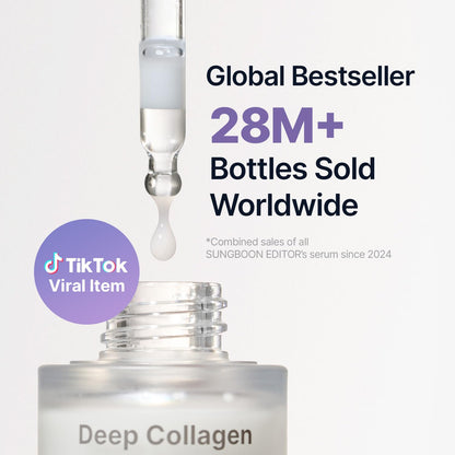SUNGBOON EDITOR Deep Collagen Serum | 5% Volufiline + 58% Low Molecular Collagen - Maple Wellness Supplements