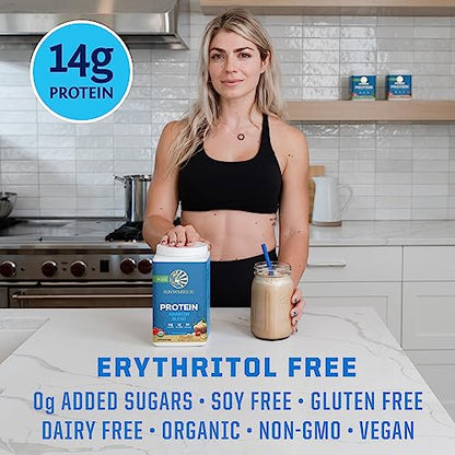 Sunwarrior Vegan Protein Powder Organic Plant-Based Protein | BCAA Amino Acids Hemp - Maple Wellness Supplements