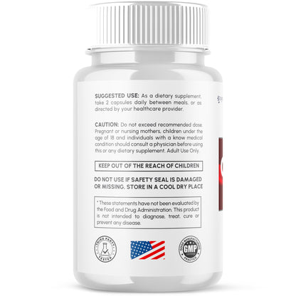 Super Flow Glycogen Support, Official SuperFlow Advanced Formula Glyco Optimizer Capsules, All Natural Super Flow Glycogen Pills, Daily Wellness Supplement to Support Healthy Balance (60 Capsules) - Maple Wellness Supplements
