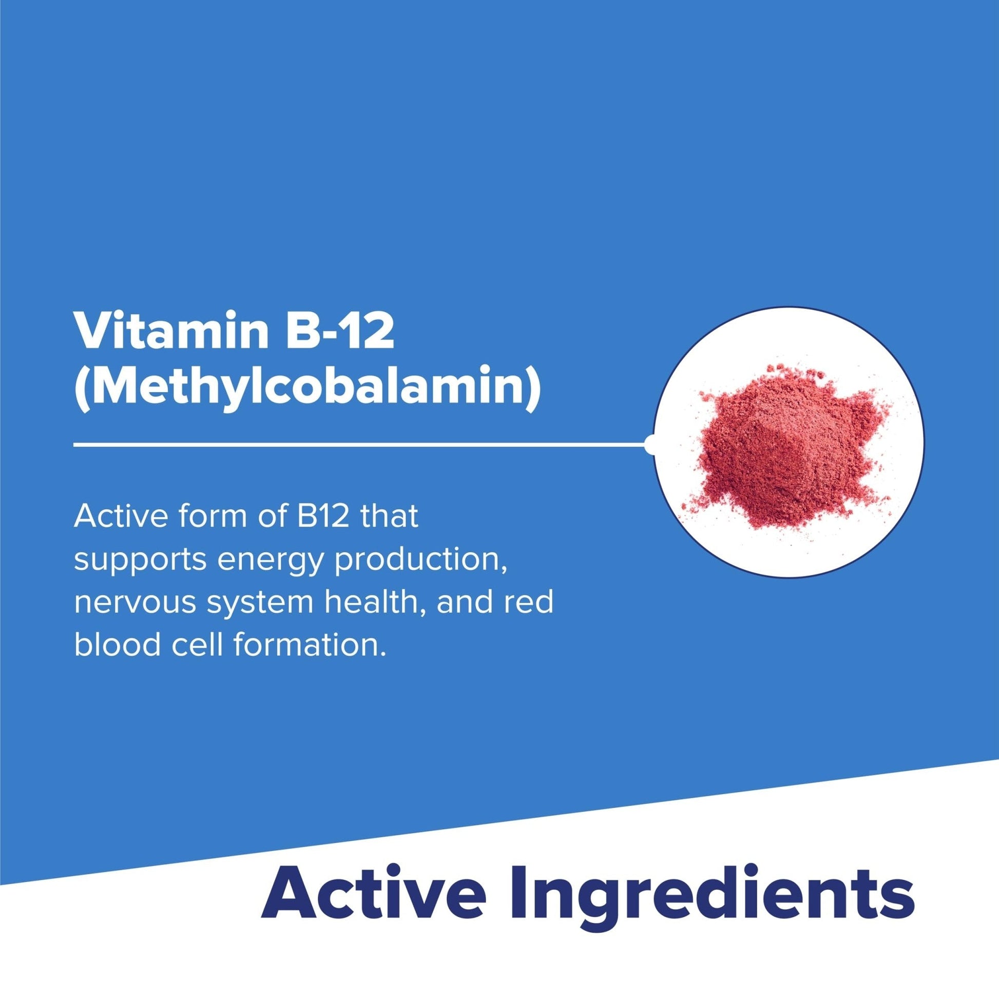 Superior Source No Shot Methylcobalamin B-12 1,000 mcg - Vitamin B-12 to Support Energy Production, Brain Health & Overall Wellness - Sublingual Tablets - Maple Wellness Supplements