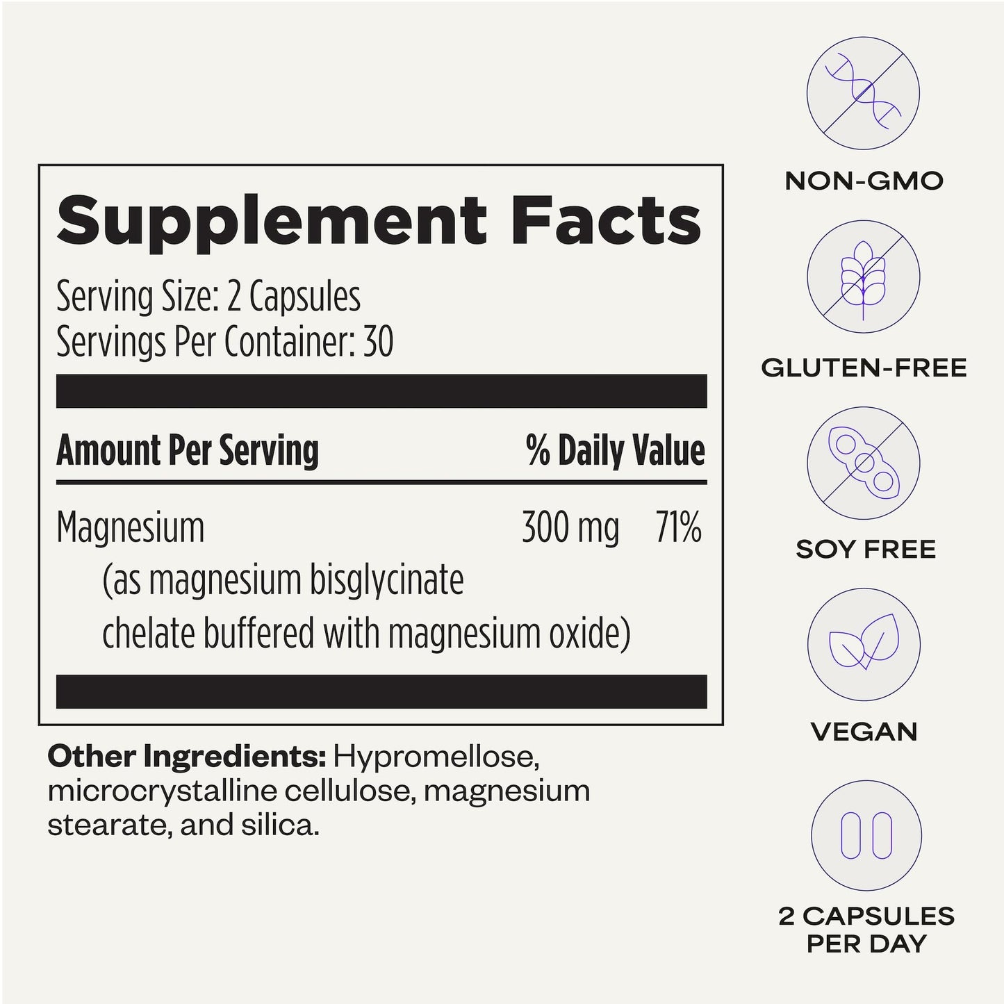 Suppgrade Labs Magnesium 101 by Dave Asprey | Daily Support for Sleep, Metabolism, Relaxation, & Heart Health | 300 mg Chelated Magnesium Bisglycinate | High Absorption Magnesium | 30 Day Supply - Maple Wellness Supplements