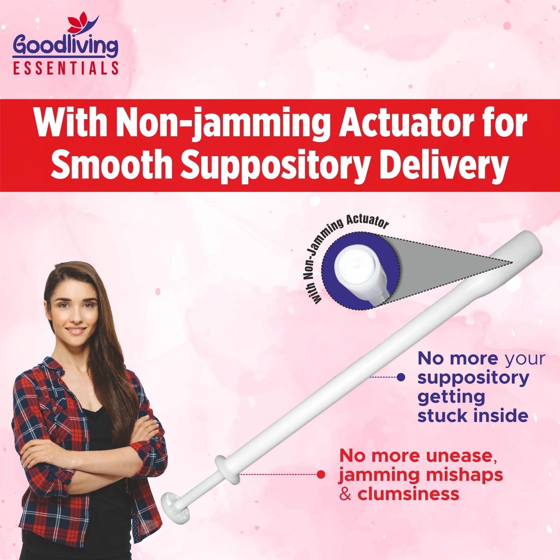 Suppository Applicators Mega Pack 30 Count Hygienic Inserter | Fits Suppositories Without Getting Stuck Inside With Our Innovative Pusher | Soft Tip, Smooth & Pain-Free Suppository Insertion Tool - Maple Wellness Supplements