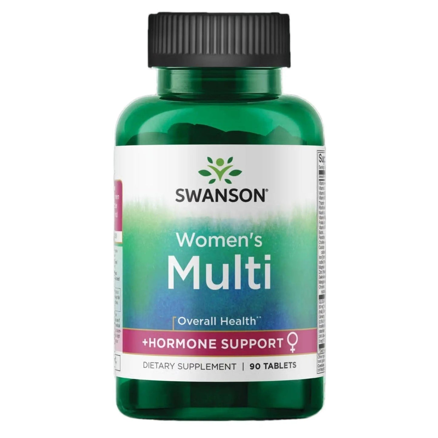 Swanson Multi Women's Prime Multivitamin Multimineral Energy Immune Hormone Balance Wellbeing Health Supplement 90 Tablets (Tabs) - Maple Wellness Supplements