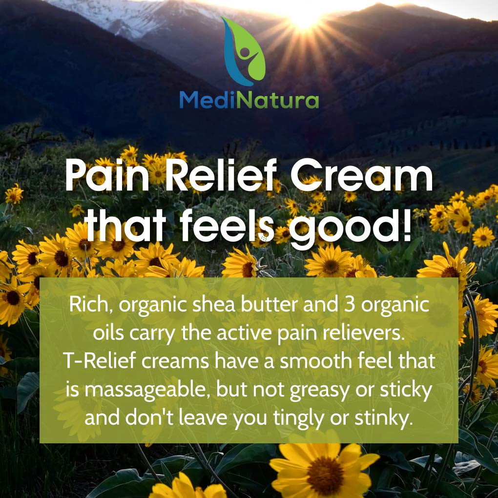 T-Relief Pain Relief cream,[114g] 4 oz - Maple Wellness Supplements