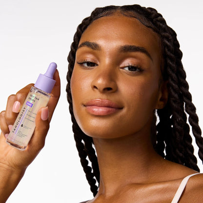 Tanologist Dark Self Tan Drops, Streak-Free Body & Face Tanning Drops, No Fake Tan Smell - Maple Wellness Supplements