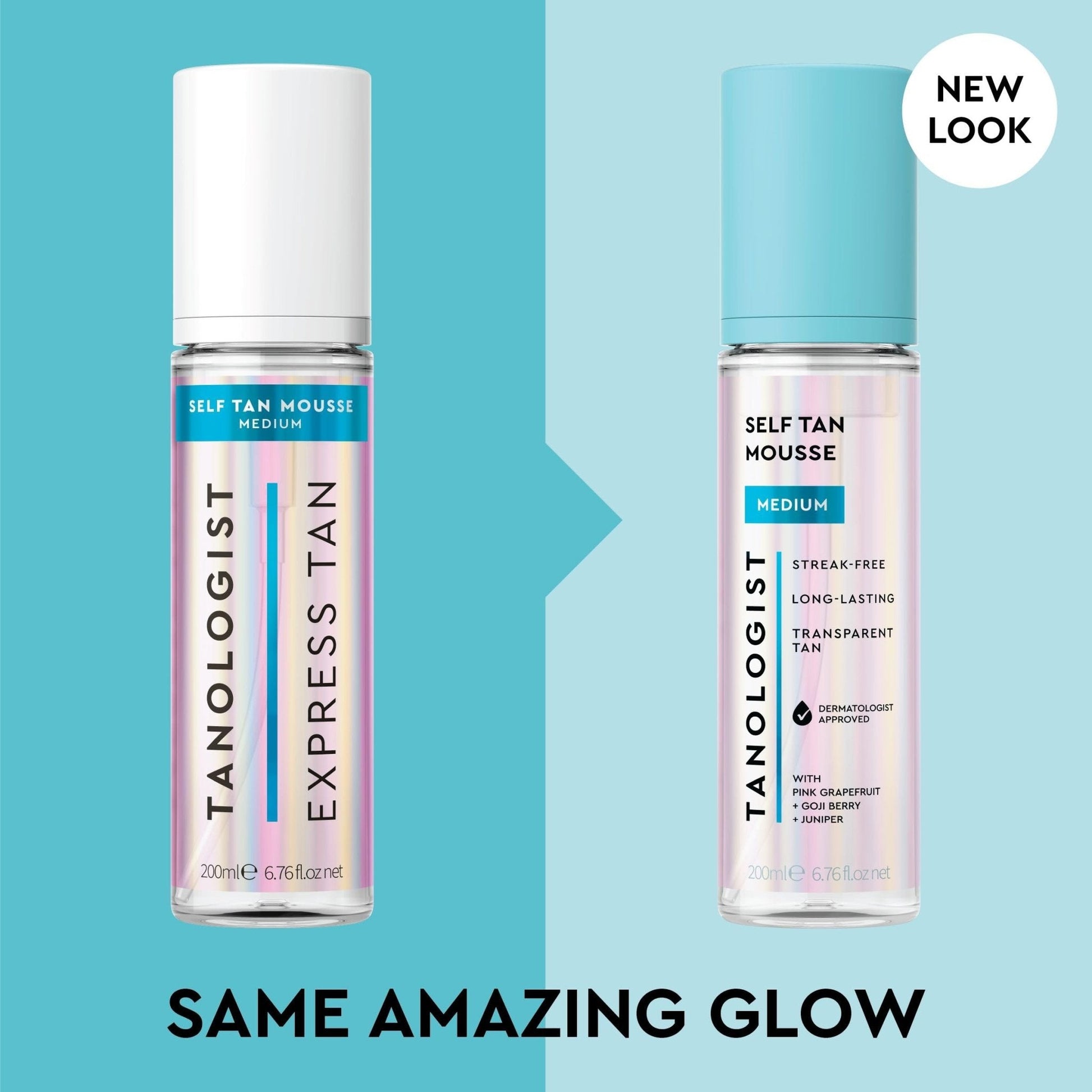 Tanologist Medium Self Tan Mousse, Self-Tanning Mousse, Streak-Free, Natural Glow, No Fake Tan Smell Or Orange Tone, Long Lasting - Maple Wellness Supplements