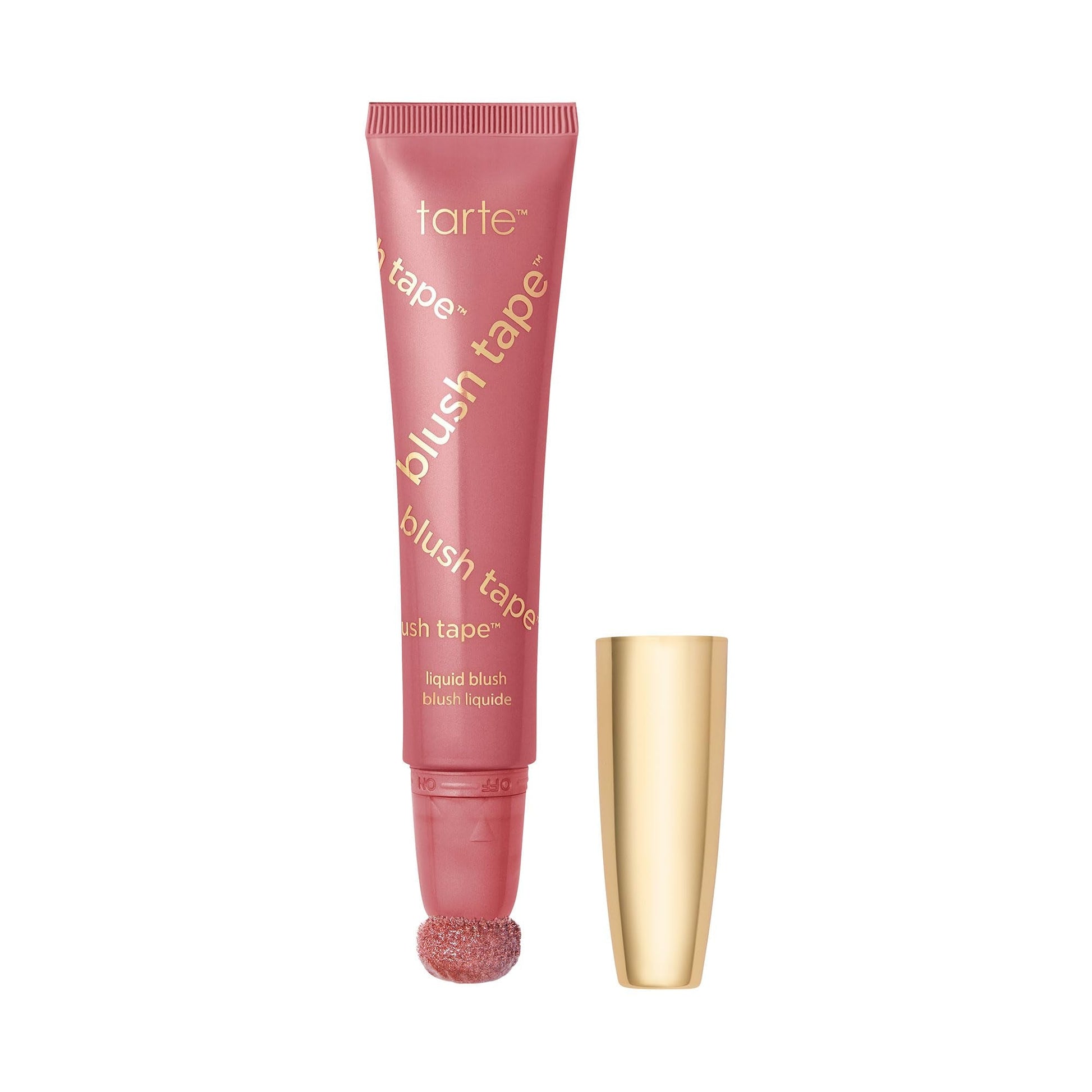 tarte blush tape liquid blush – Buildable Cream Cheek Makeup, Lightweight Formula, Blurs appearance for Radiant Glow, Vegan & Cruelty-Free, full size, rose - Maple Wellness Supplements