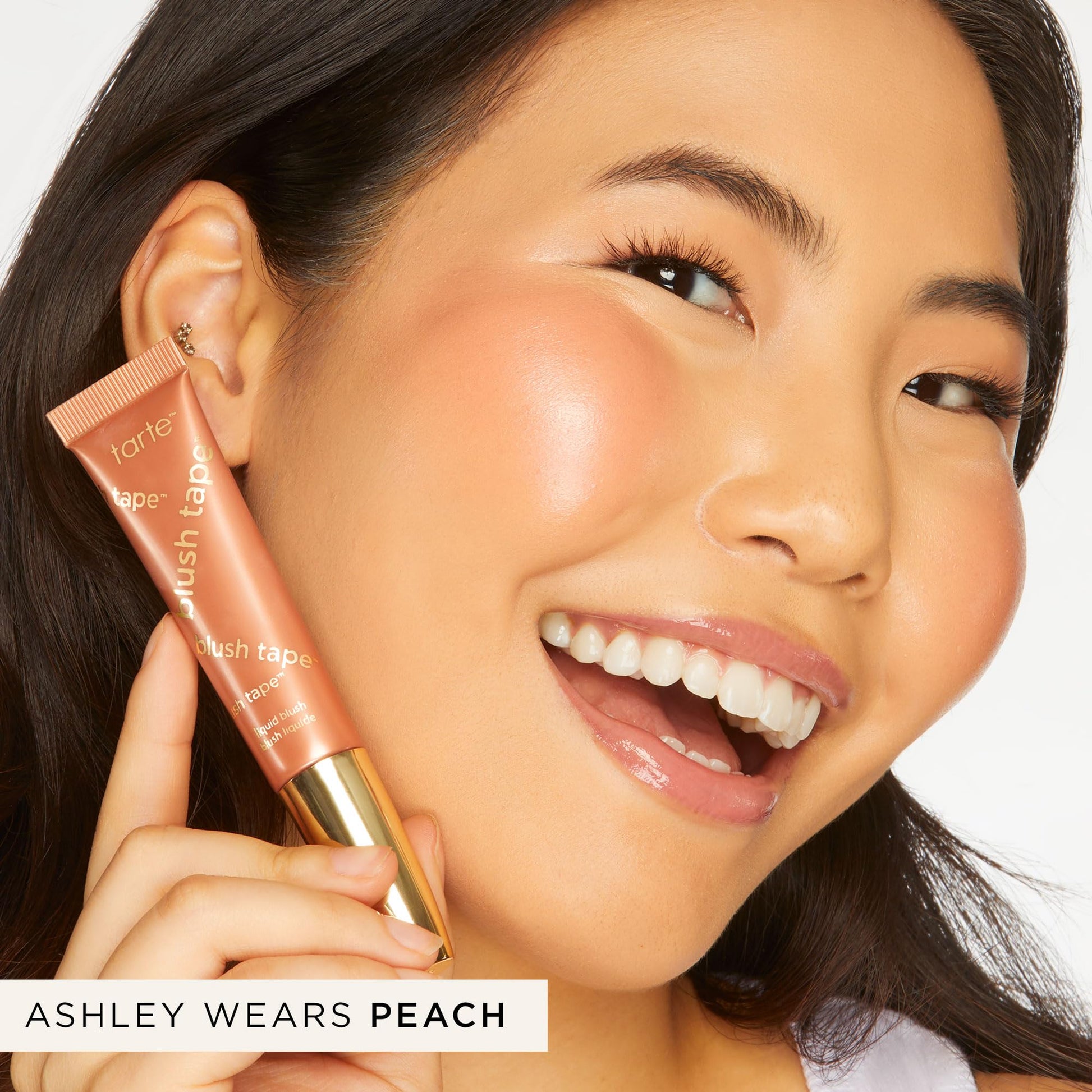 tarte blush tape liquid blush – Buildable Cream Cheek Makeup, Lightweight Formula, Blurs appearance for Radiant Glow, Vegan & Cruelty-Free, full size, rose - Maple Wellness Supplements
