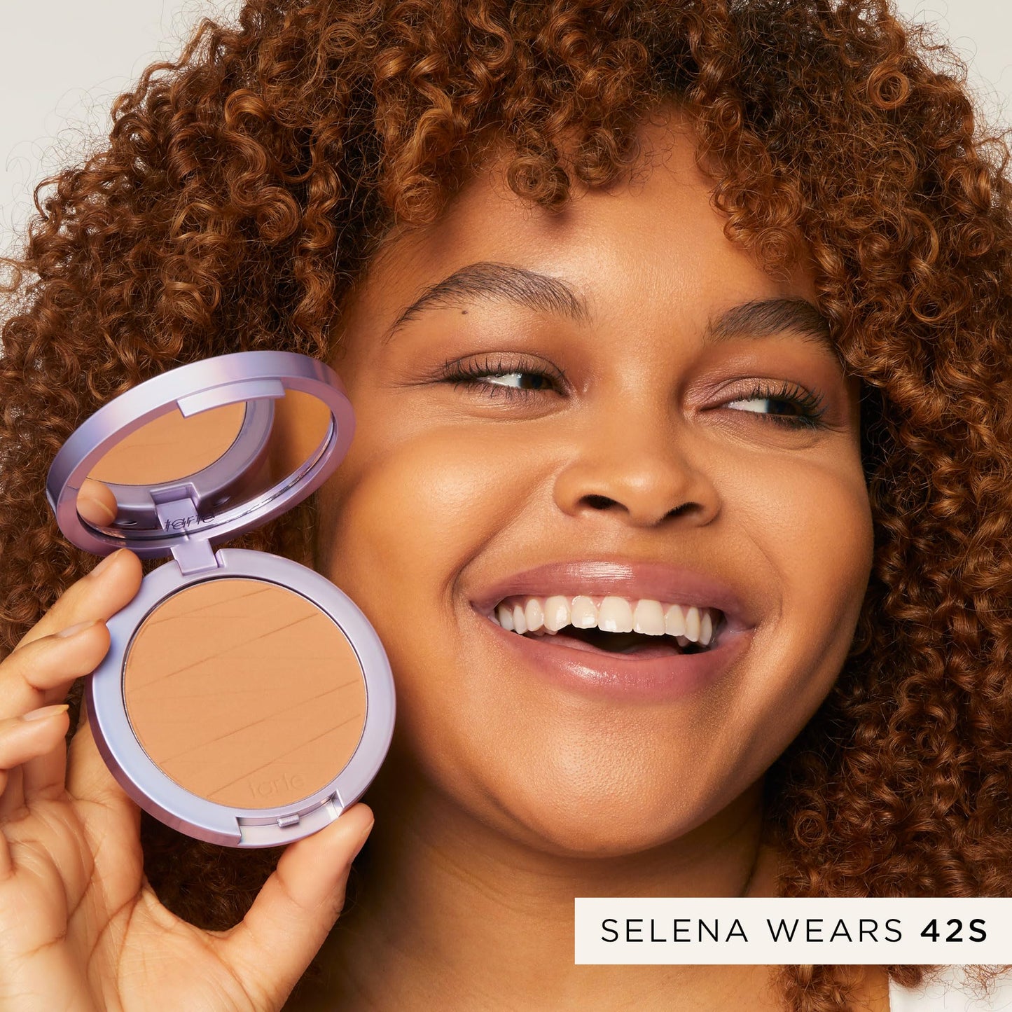 tarte face tape pressed powder – Medium-Coverage Waterproof Powder, Hyaluronic Acid & Peptides to Smooth & Set Makeup, Lightweight, Vegan & Cruelty-Free, full size, 20S light sand - Maple Wellness Supplements