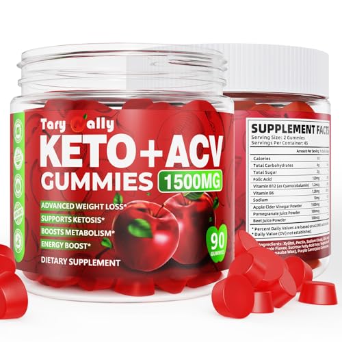Tary Nally Keto ACV Gummies, 1500MG Advanced Keto Acv Gummies for Men & Women - Maple Wellness Supplements