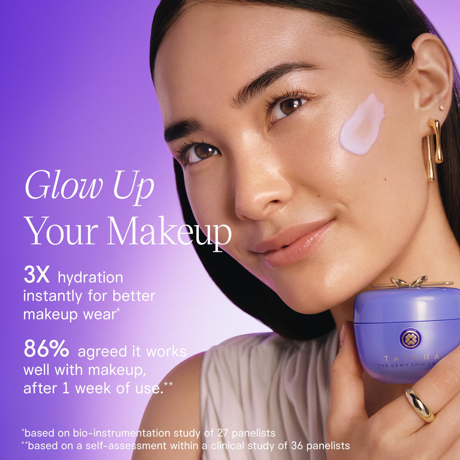 TATCHA The Dewy Skin Cream | Rich Face Cream to Hydrate, Plump and Protect Dry and Combo Skin, 50 ml | 1.7 oz - Maple Wellness Supplements