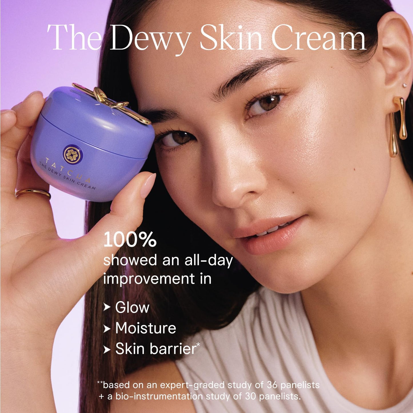 TATCHA The Dewy Skin Cream | Rich Face Cream to Hydrate, Plump and Protect Dry and Combo Skin, 50 ml | 1.7 oz - Maple Wellness Supplements