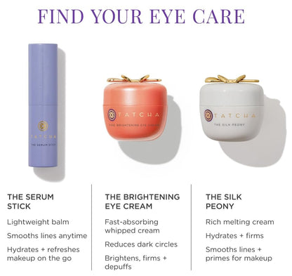 Tatcha The Serum Stick | Smooth Dry Fine Lines Instantly, Face & Eye Brightener Stick 8 G | 0.28 oz - Maple Wellness Supplements