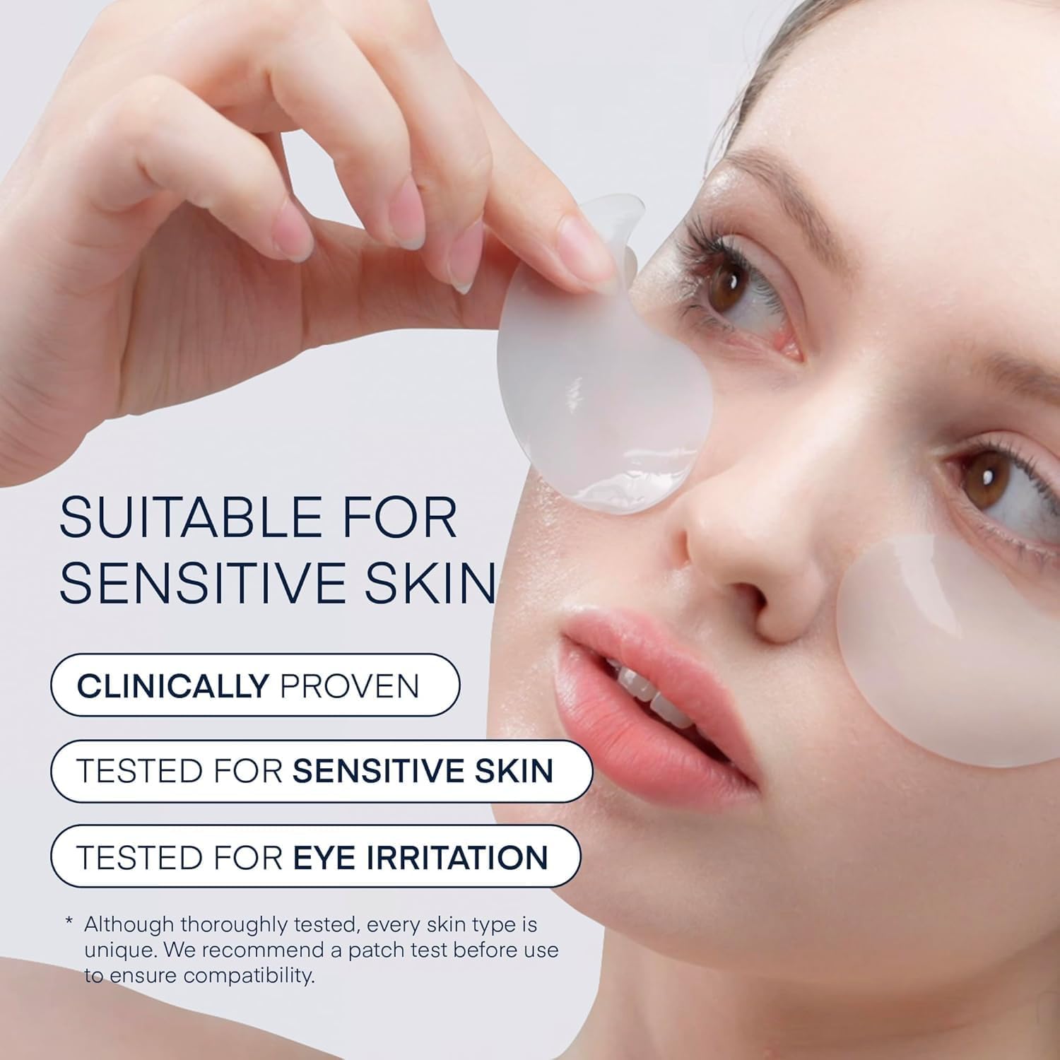 Terez & Honor Under Eye Patches for Dark Circles - 60 Korean Hydrogel Masks for Puffiness - Maple Wellness Supplements