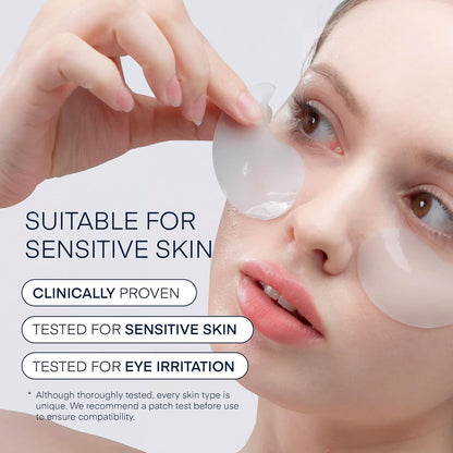 Terez & Honor Under Eye Patches for Dark Circles - 60 Korean Hydrogel Masks for Puffiness - Maple Wellness Supplements
