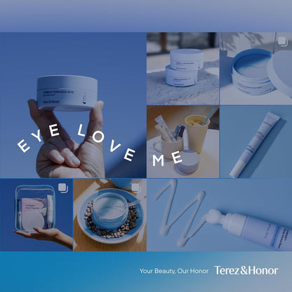Terez & Honor Under Eye Patches for Dark Circles - 60 Korean Hydrogel Masks for Puffiness - Maple Wellness Supplements