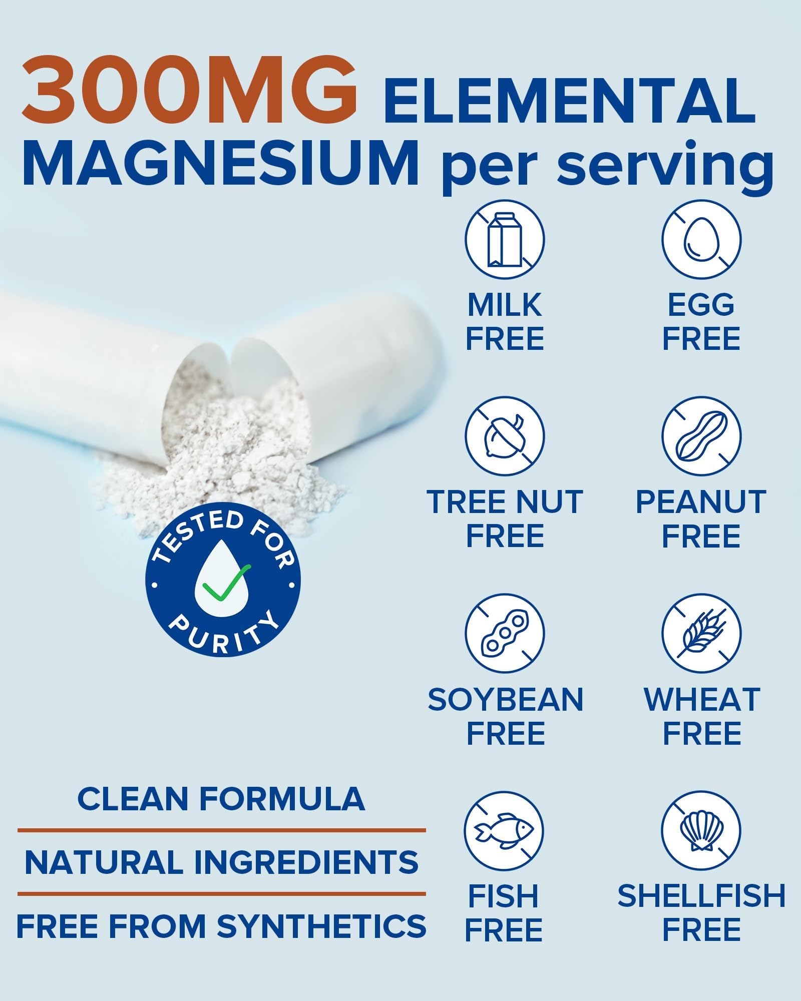 Terranics Magnesium Complex Supplement with Glycinate, Citrate, Taurate & Malate | Supports Nerve & Mood Health | Includes Ashwagandha, L-Theanine, Vitamin D3 & B6 | 120 Capsules | Non-GMO - Maple Wellness Supplements